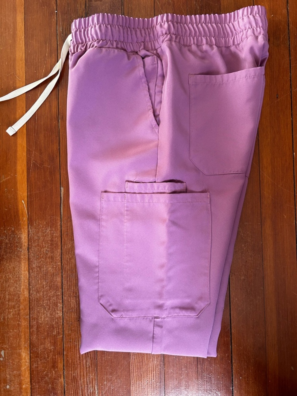 Women's Lavender Short-Sleeve Polo Top - Picture 2 of 4